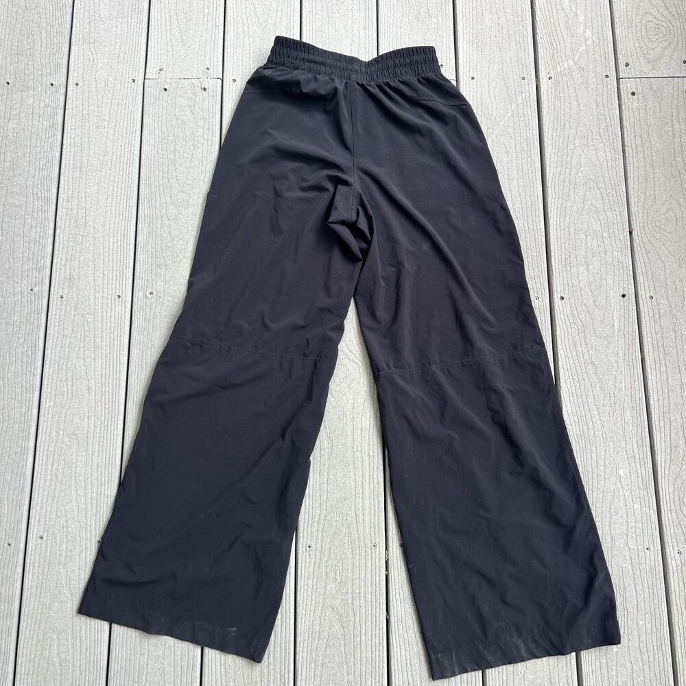 Lululemon Swift Mid-Rise Wide Leg Pant Black-Size 4 - Picture 2 of 6